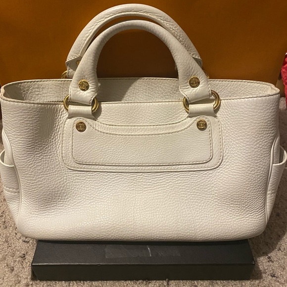 Celine leather top handle bag - Picture 1 of 13